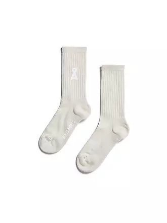 ARMEDANGELS | Calcetines SAAMUS negros | beige